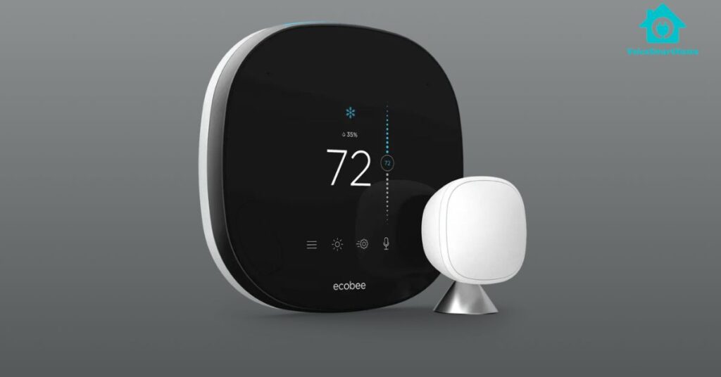 Smart thermostat with voice control