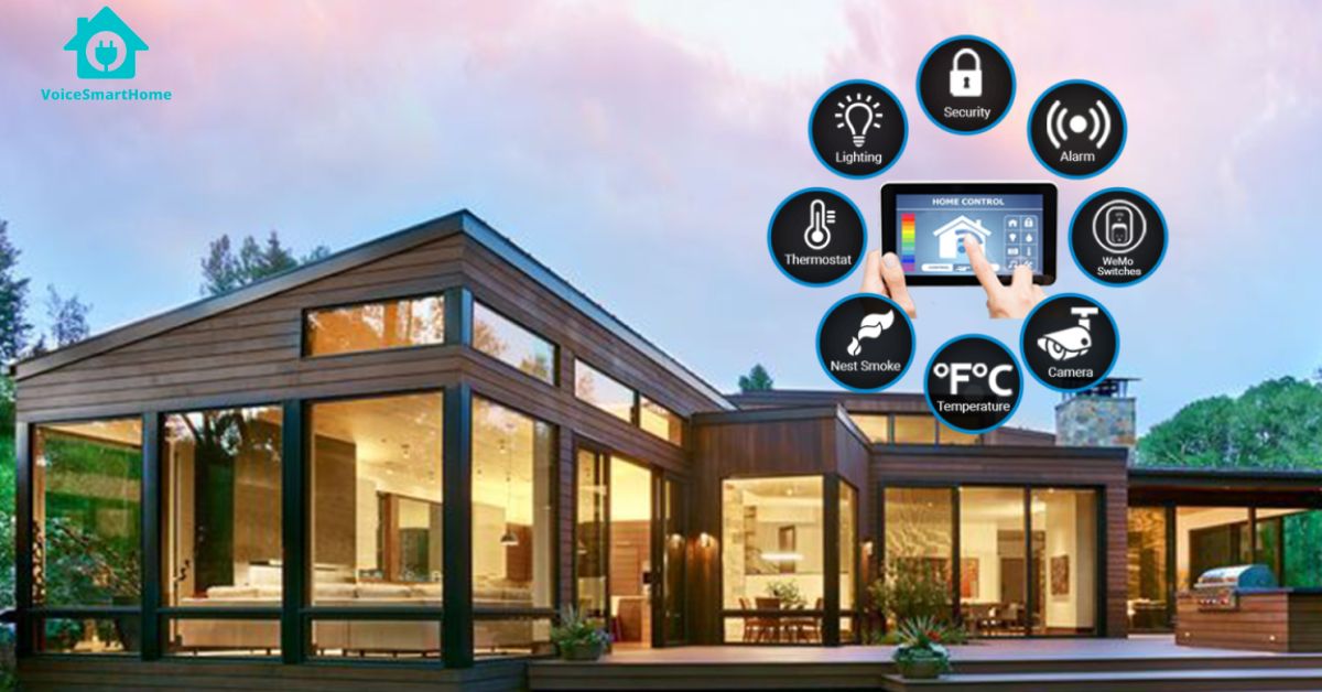 Voice-controlled home automation hubs